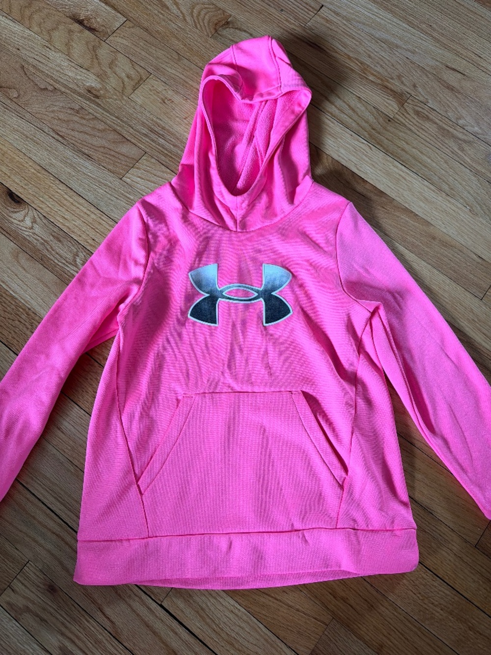 Girls Hot Pink Under Armour Hoodie